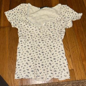 Brandy Melville Floral Top